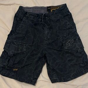 Fox boys Dark Gray Cargo Shorts